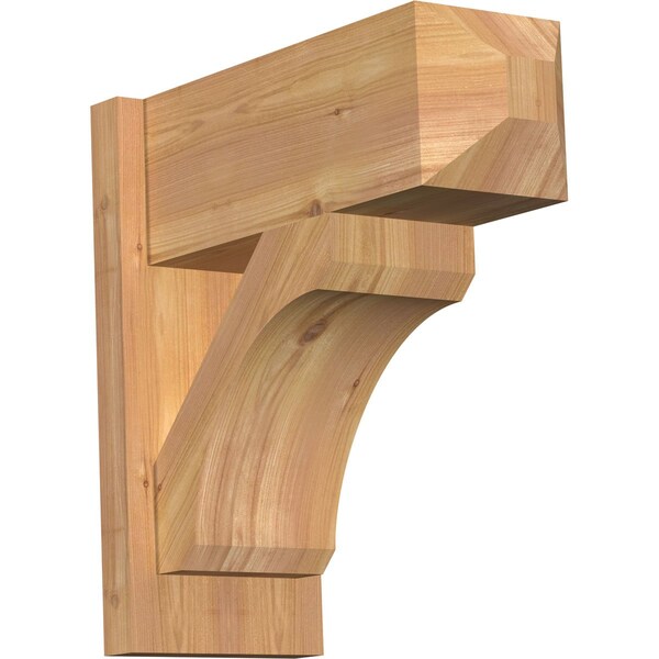 Ekena Millwork Legacy Craftsman Smooth Outlooker, Western Red Cedar, 7 1/2"W x 18"D x 18"H OUT08X18X18LEC04SWR - main